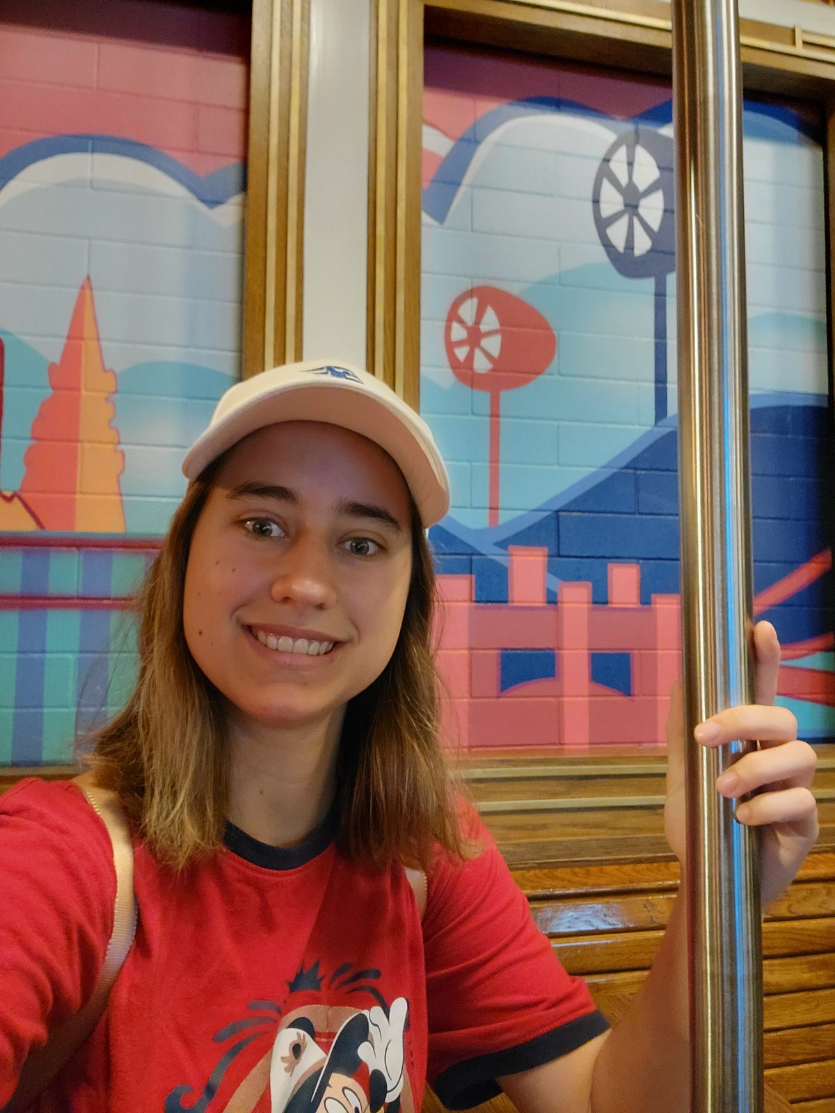Lisa on the San Fransokyo trolley