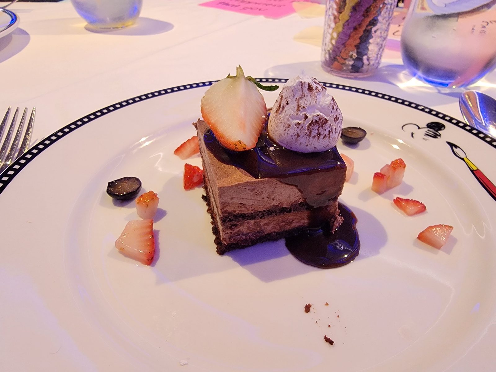 Dessert at our last Animator's Palate dinner