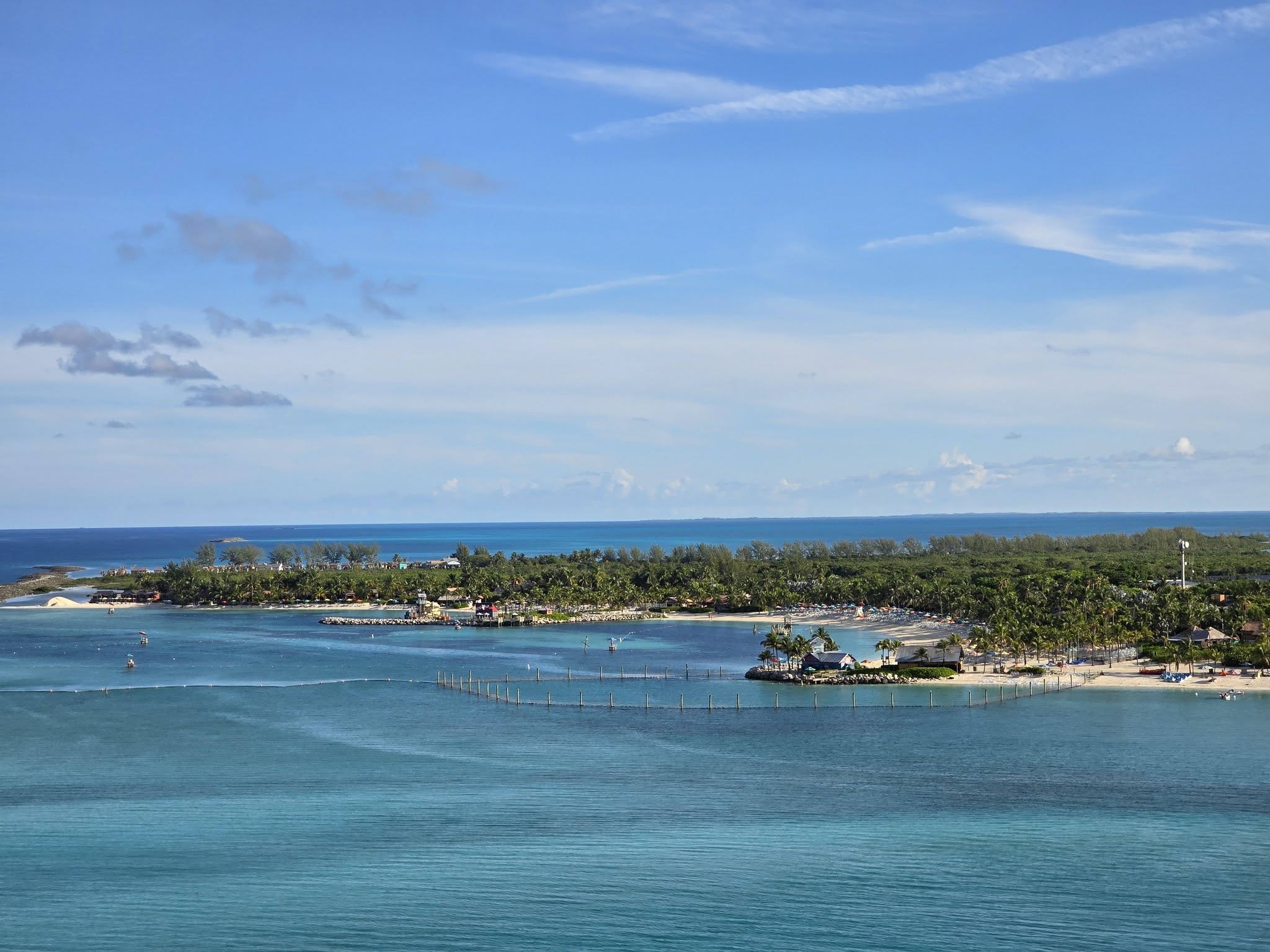 Castaway Cay from the ship