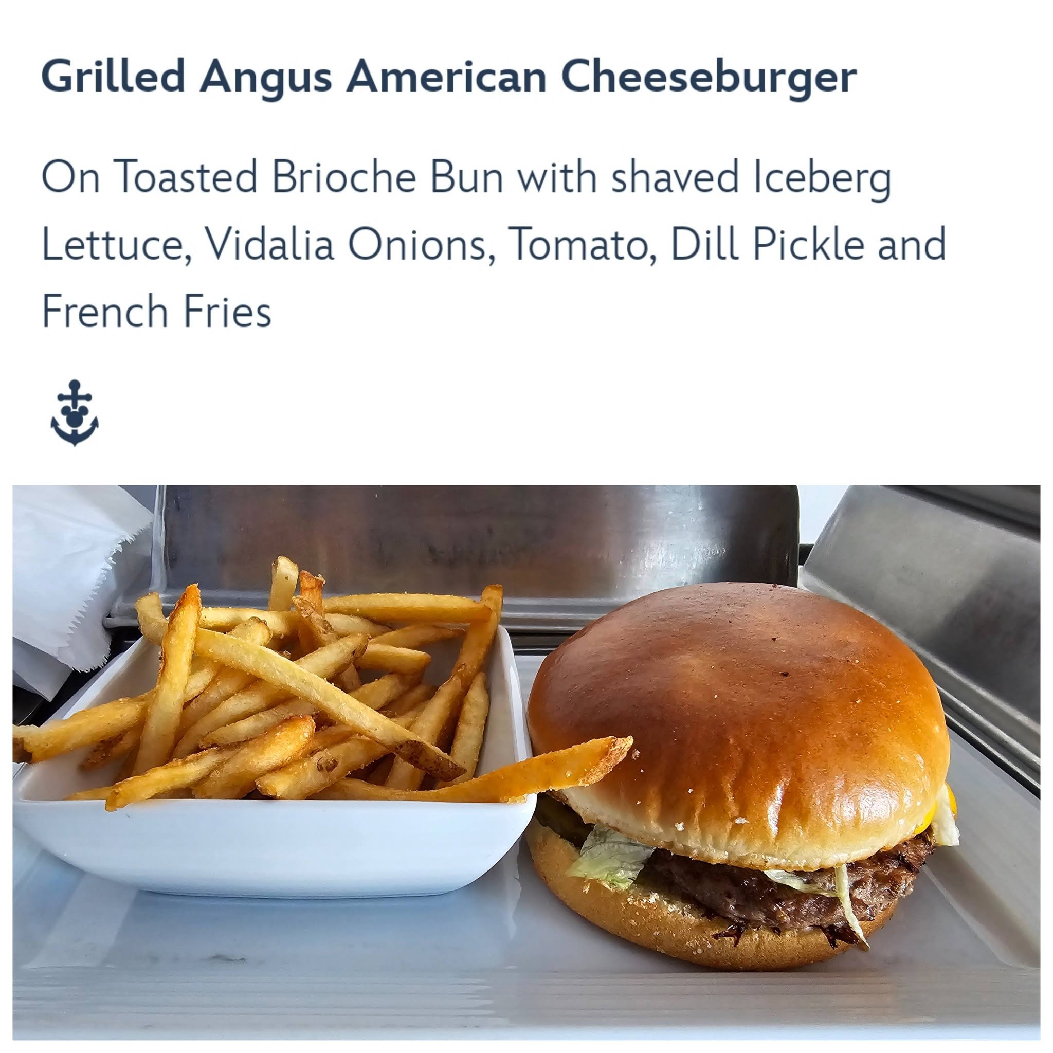 A room service cheeseburger and fries