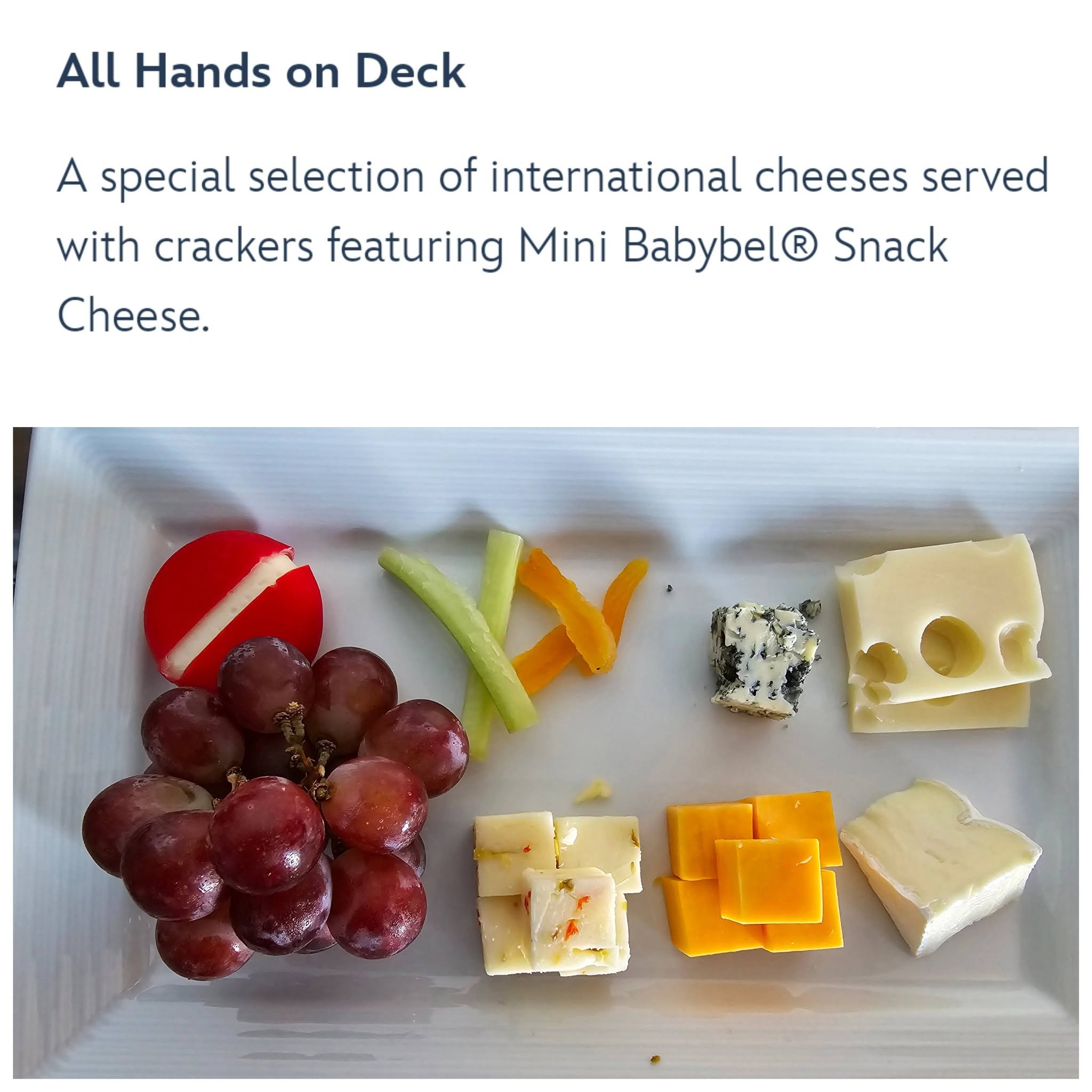 The All Hands on Deck cheese plate