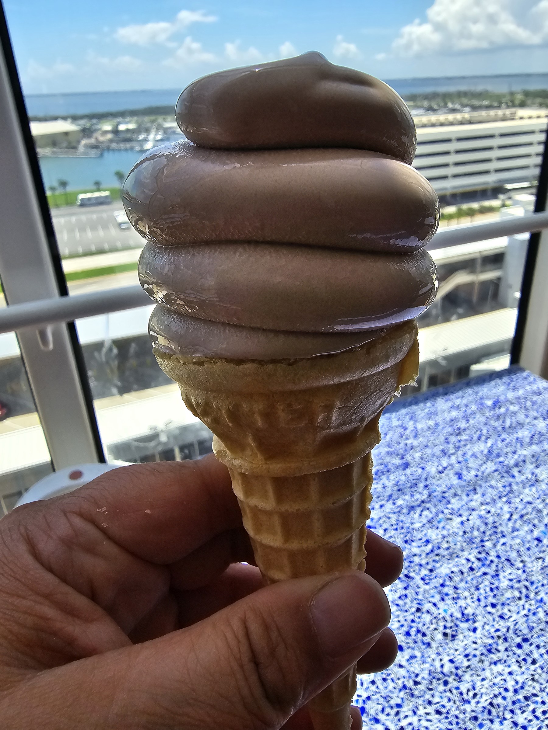 Soft serve on deck