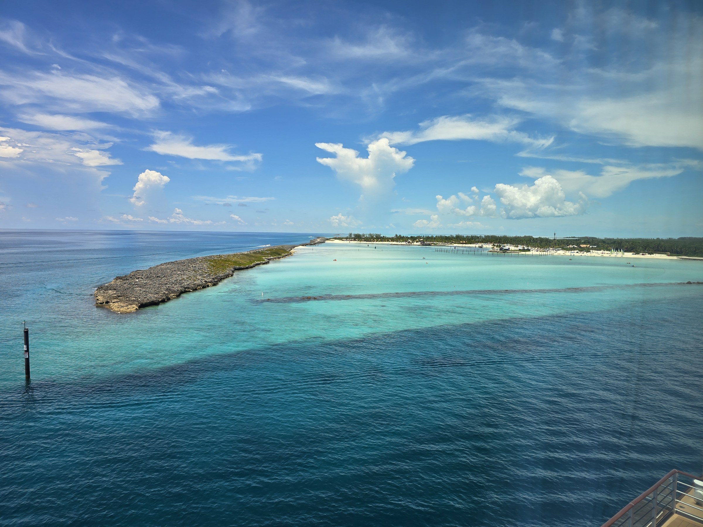 Leaving Castaway Cay