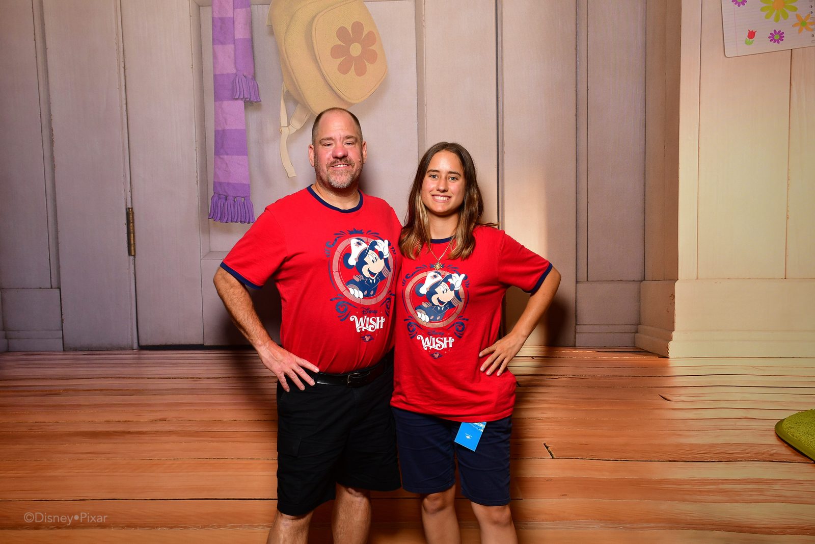 Lisa and me on the Disney Wish