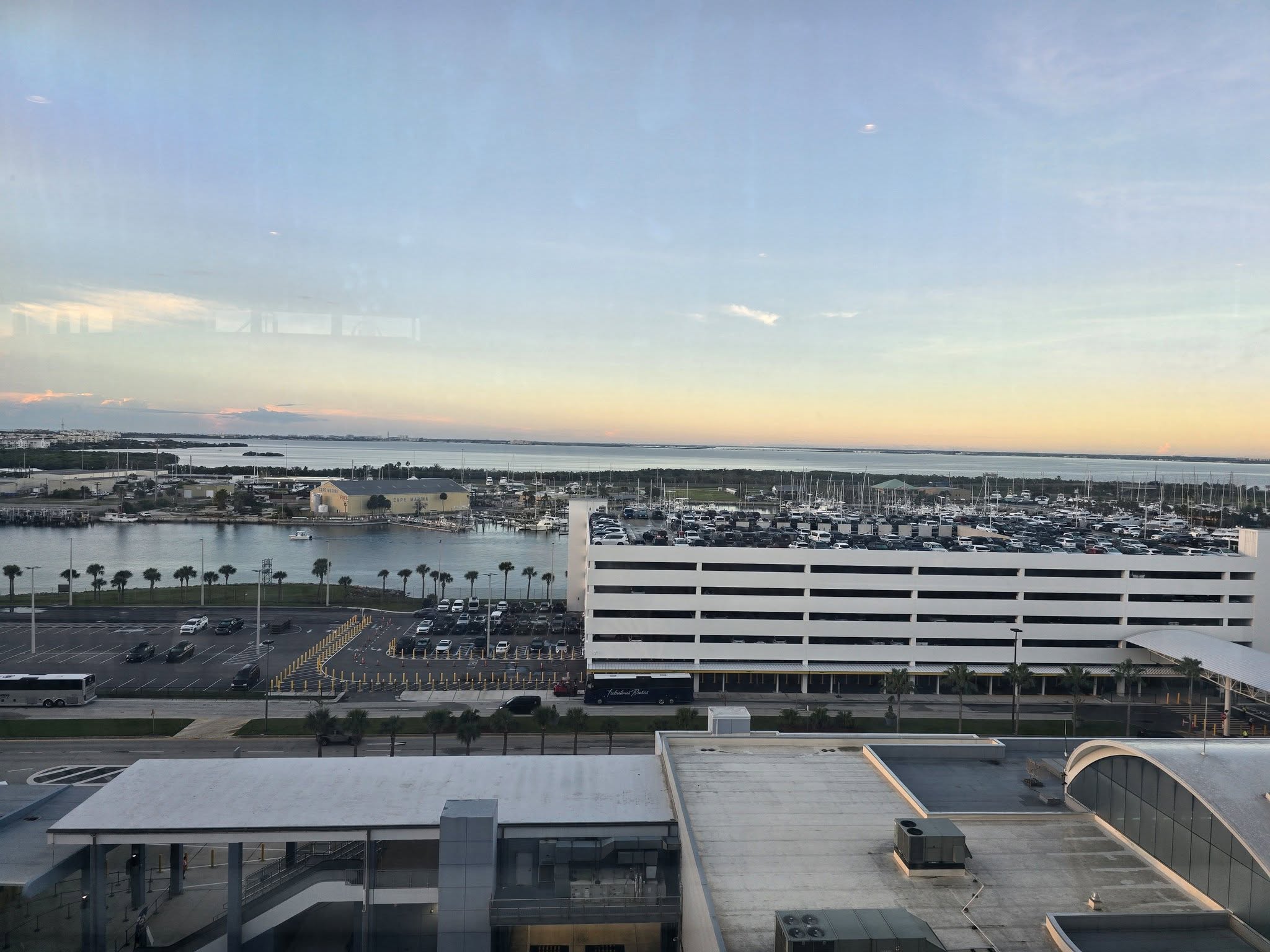 Back in Port Canaveral at sunrise