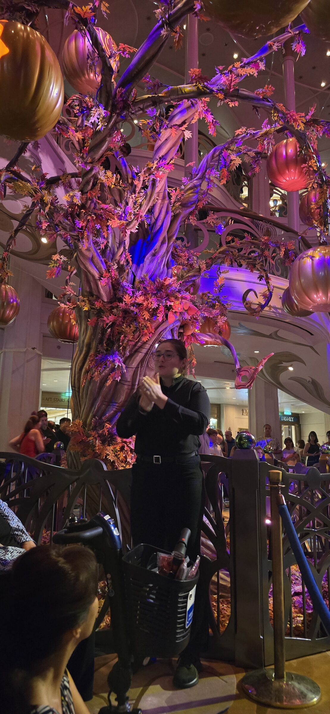 Boo the Pumpkin Tree in the Grand Hall