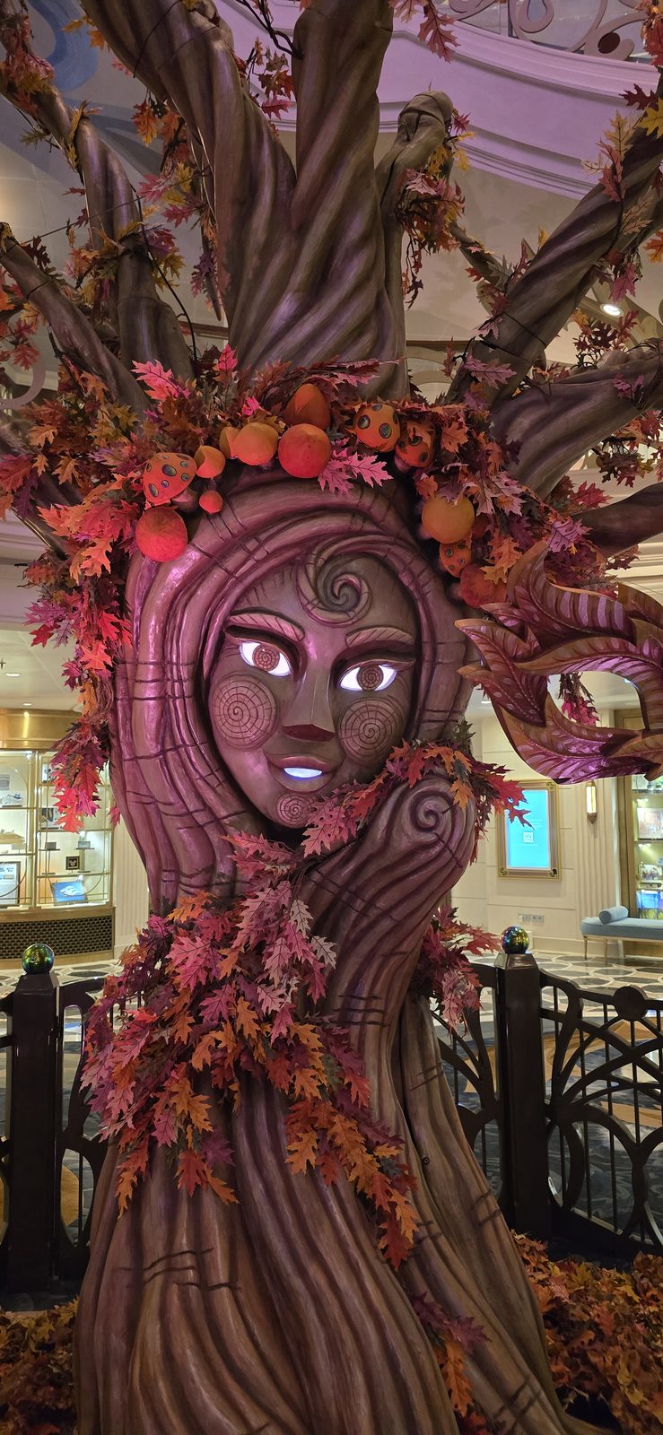 Boo the Pumpkin Tree in the Grand Hall