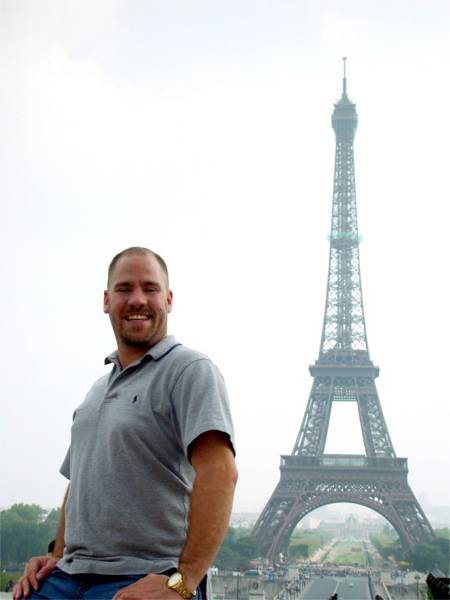 Me at the Eiffel Tower