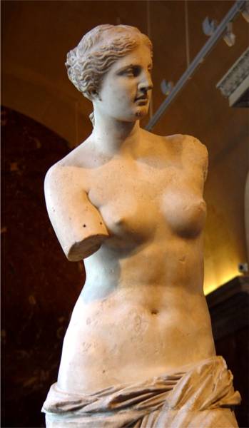 The Venus de Milo at the Louvre