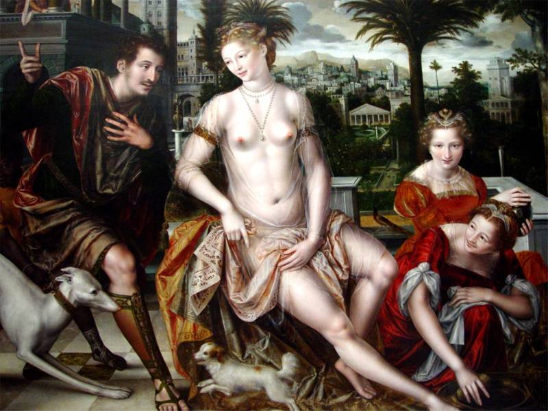 A Renaissance painting that stopped us at the Louvre