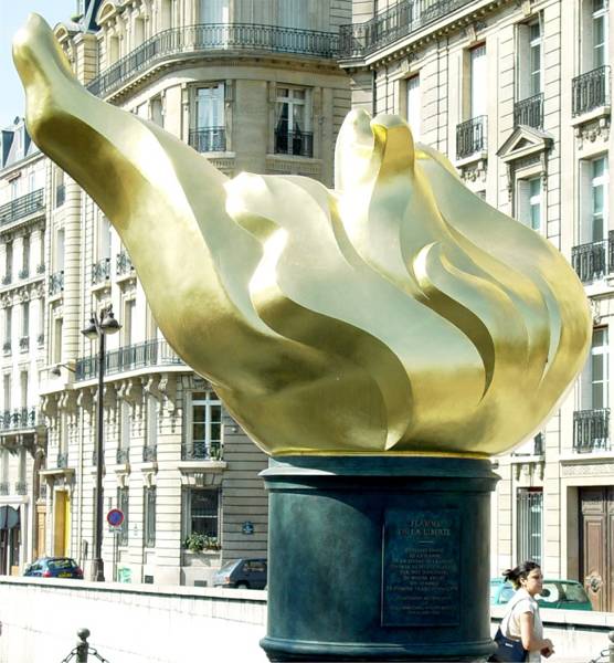 The Flame of Liberty monument