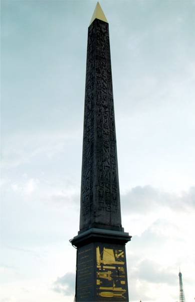 The Obelisk at Place de la Concorde