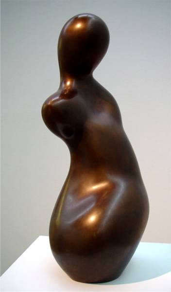 A modern sculpture at Centre Pompidou