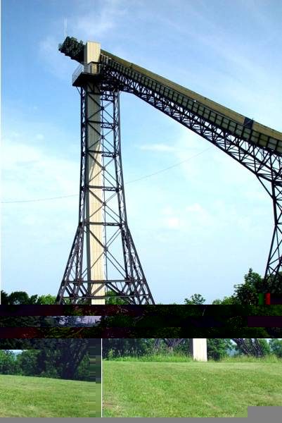 The Copper Peak ski jump tower