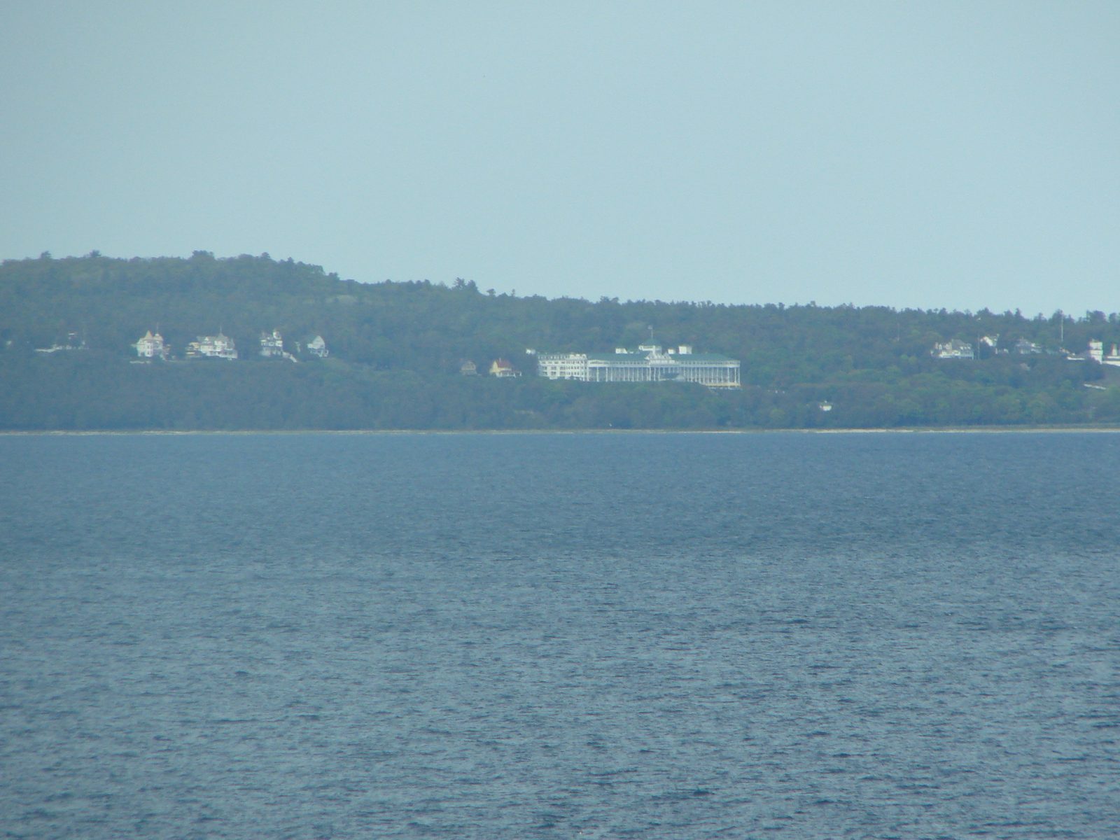 Mackinac Island across the water