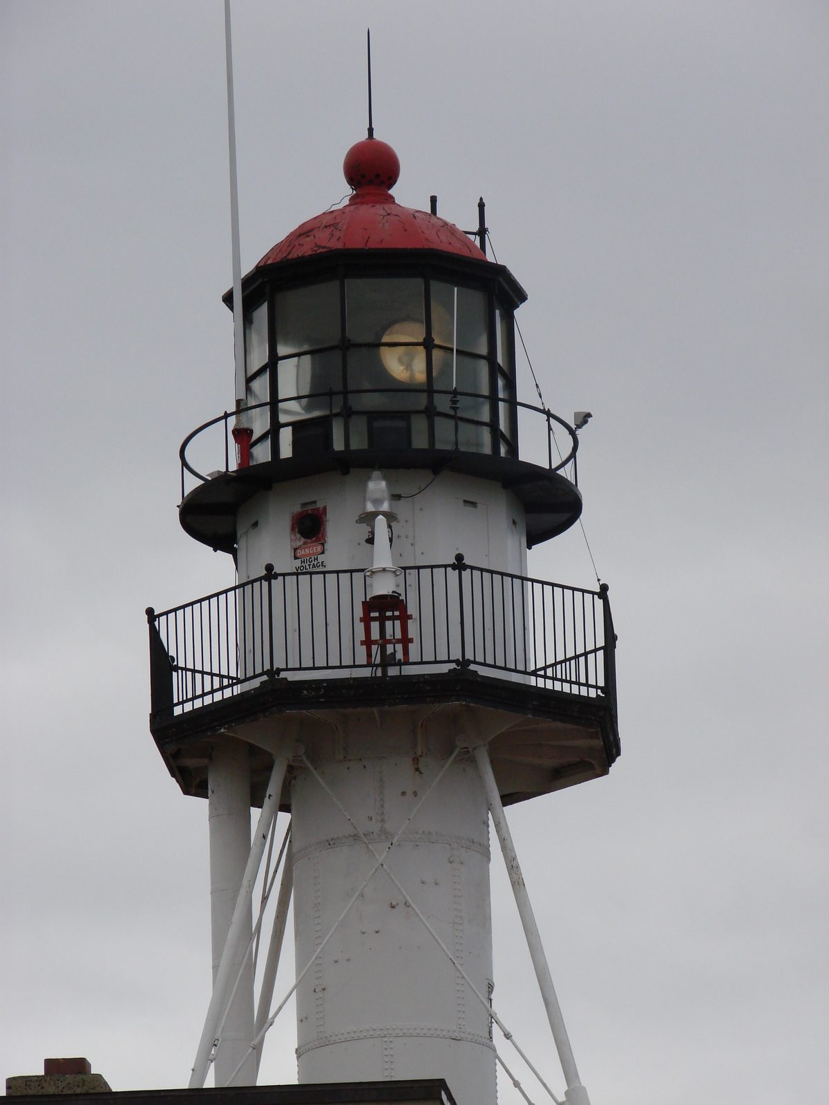 The lighthouse at Whitefish Point Light Station