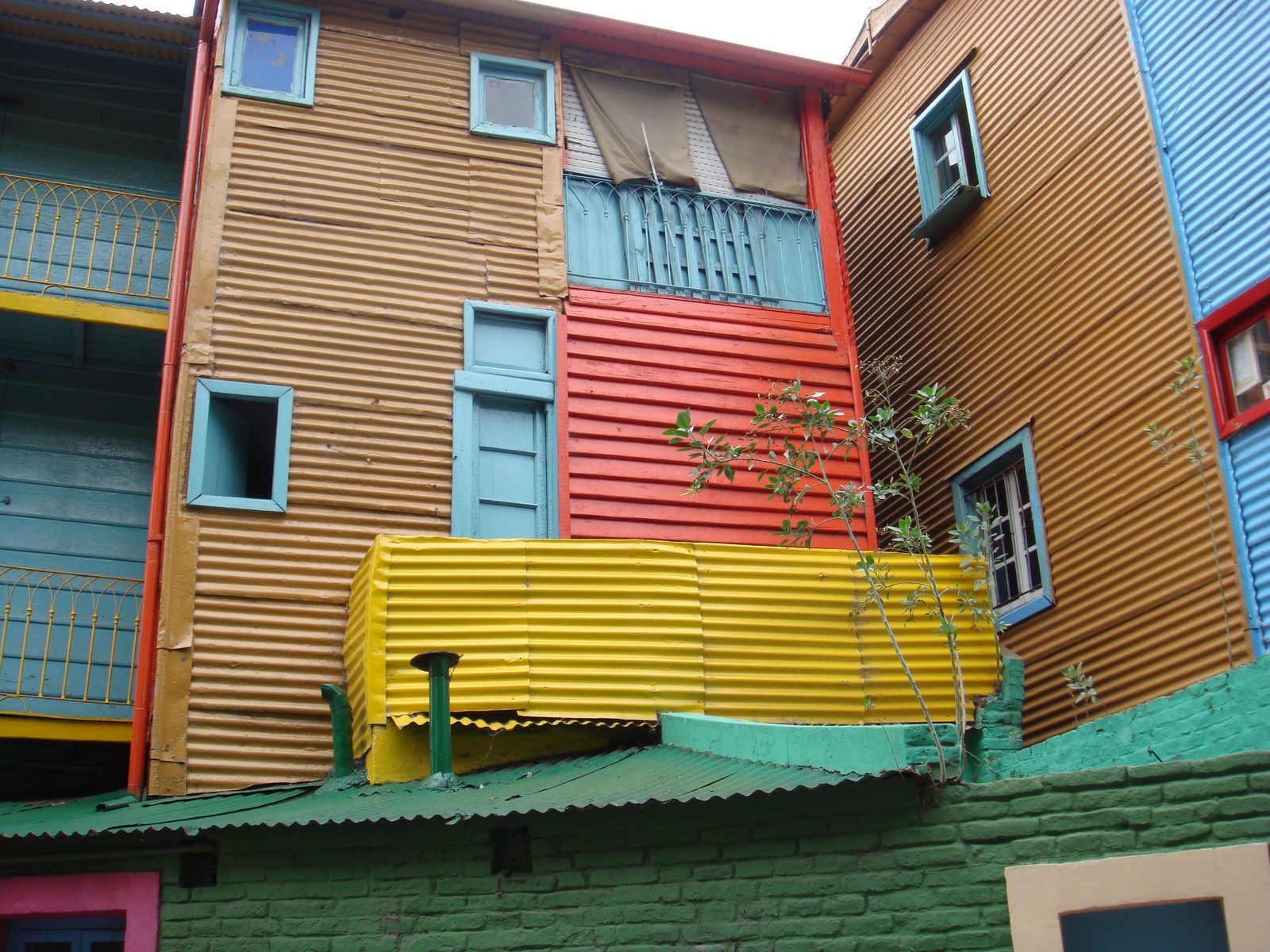 The colorful houses of Caminito