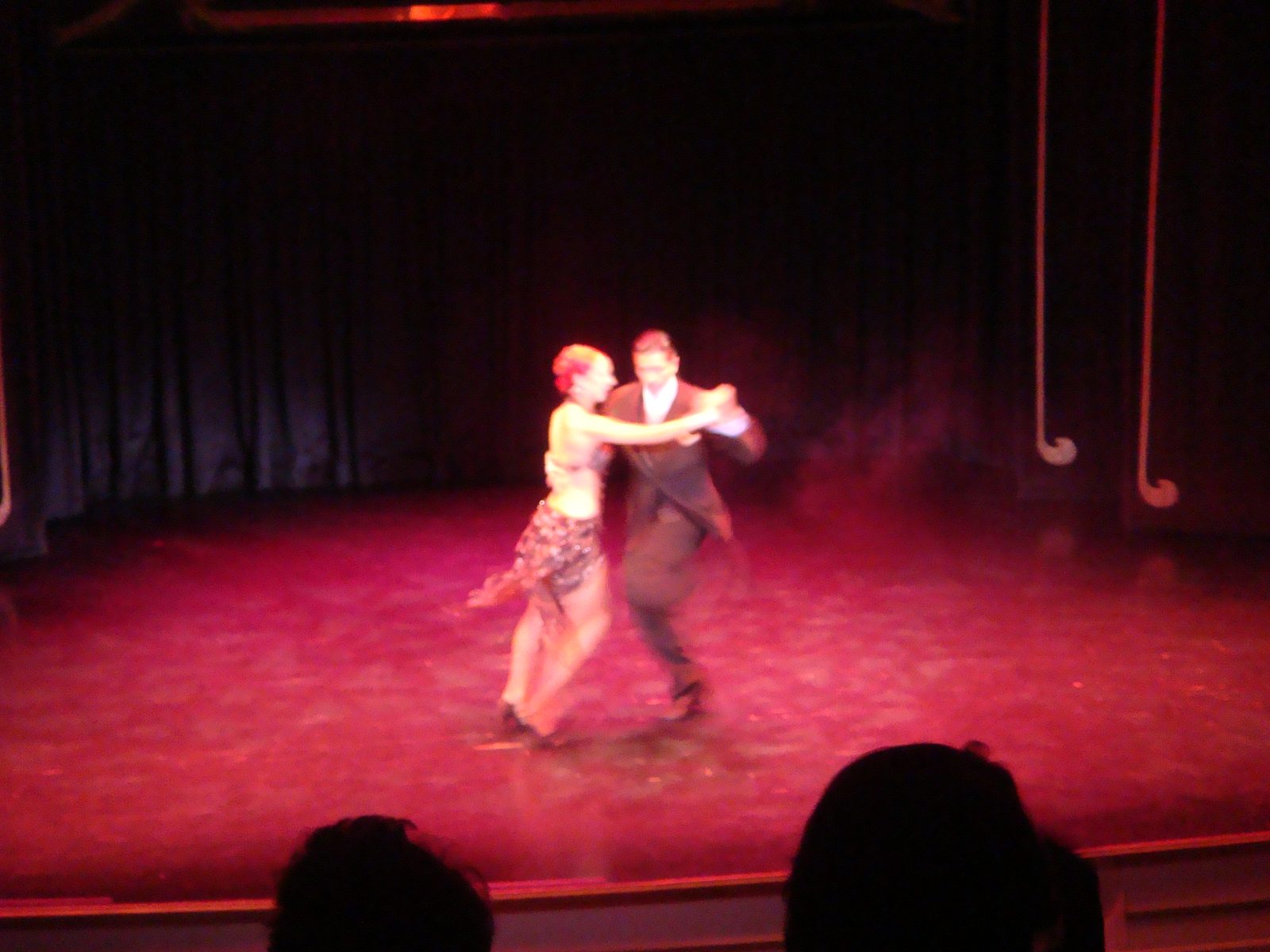 A full tango danced across the stage