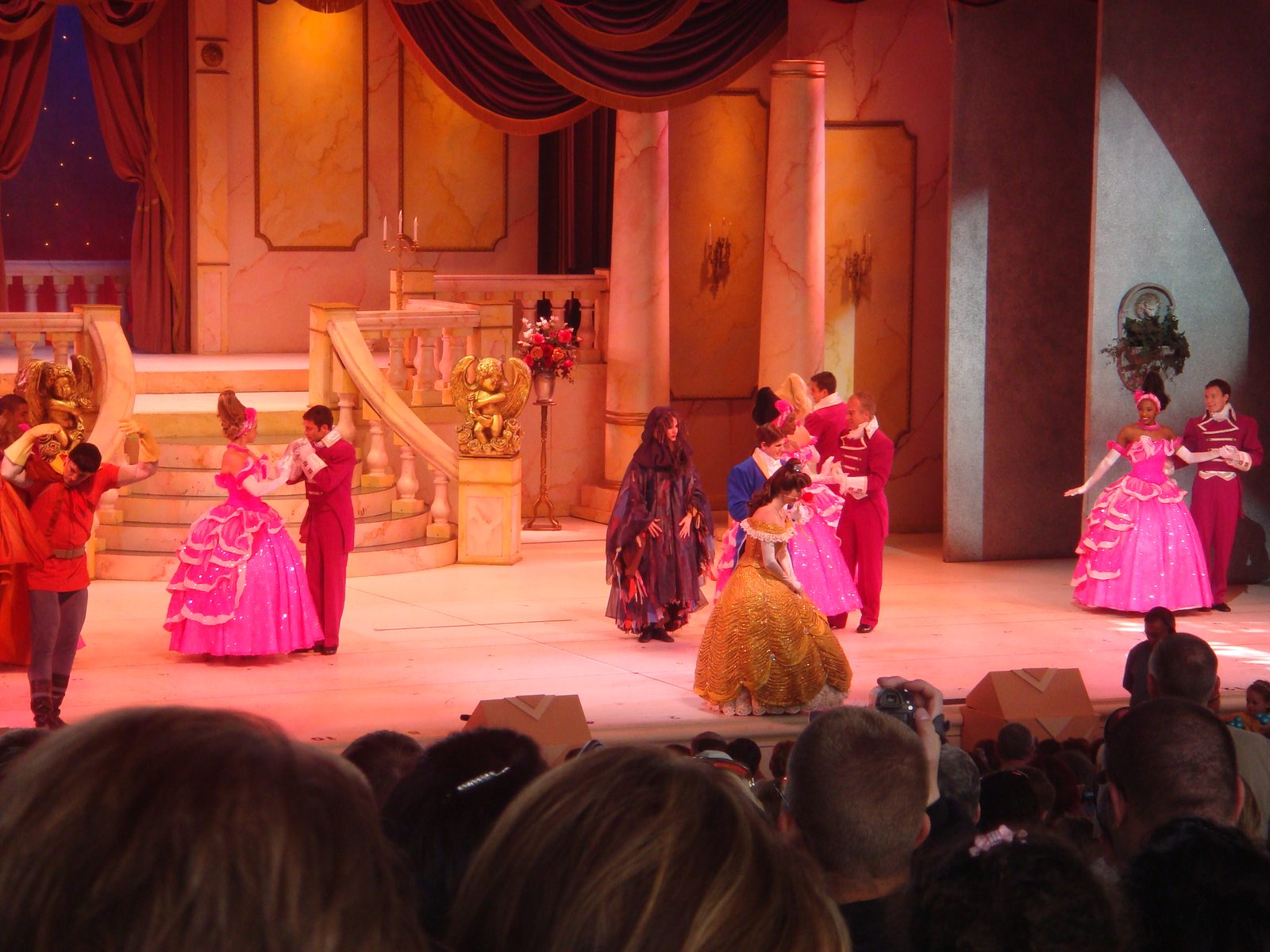 A ballroom dance number on stage
