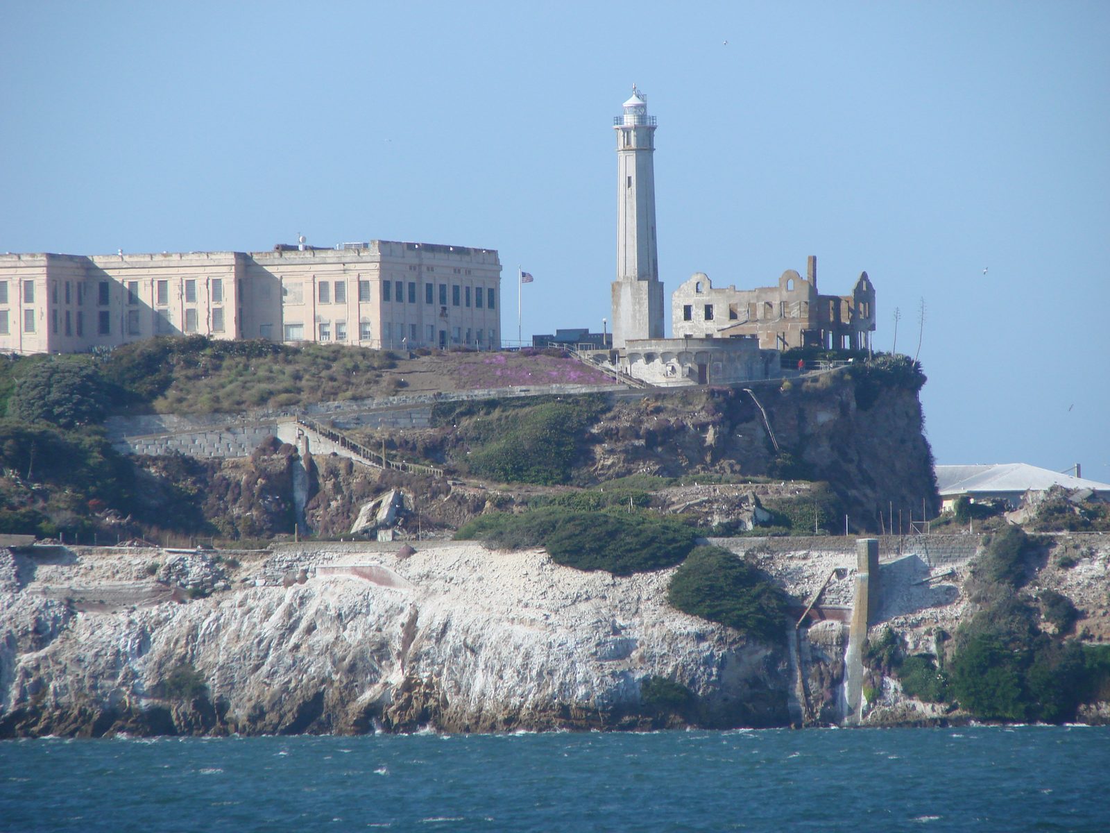 Alcatraz from the bay cruise