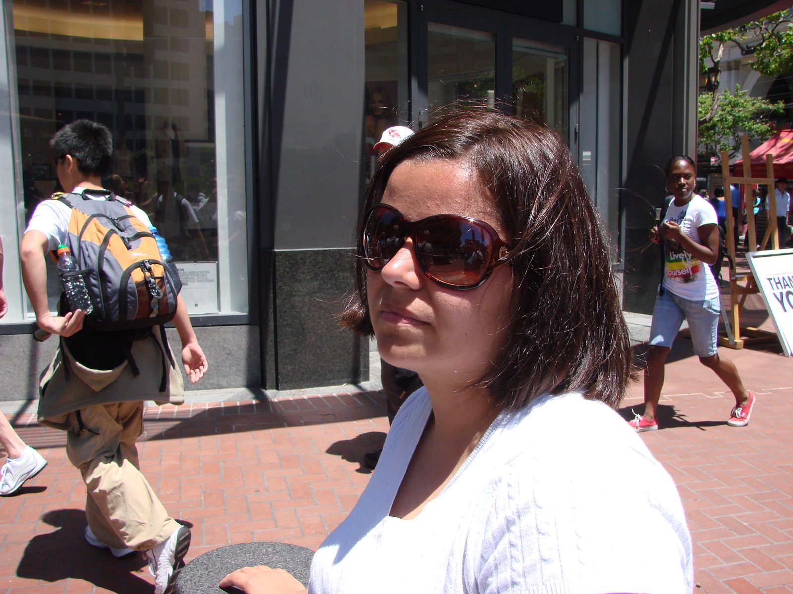 Kathy at downtown San Francisco