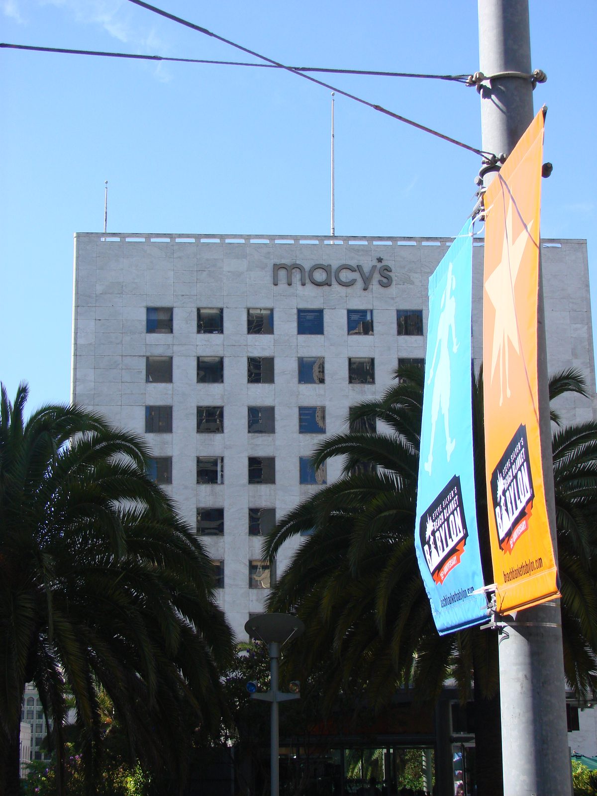 The Macy's building near Union Square