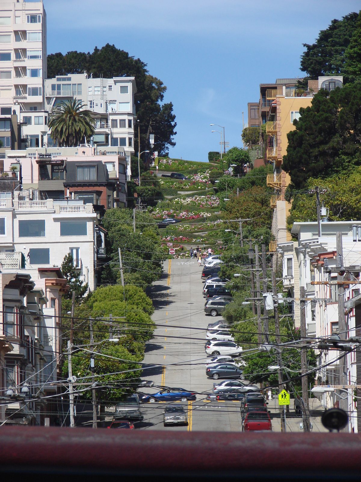 Lombard Street, the crookedest street