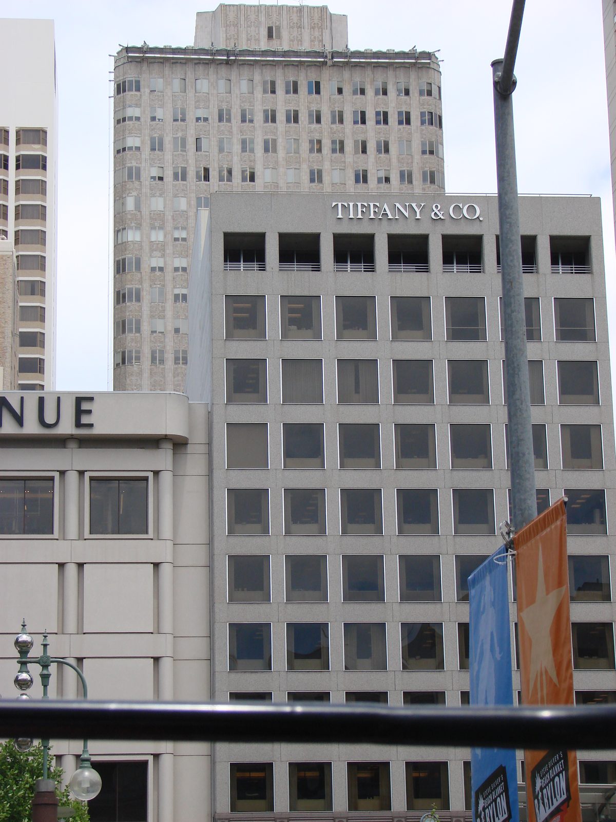 The Tiffany and Co building near Union Square
