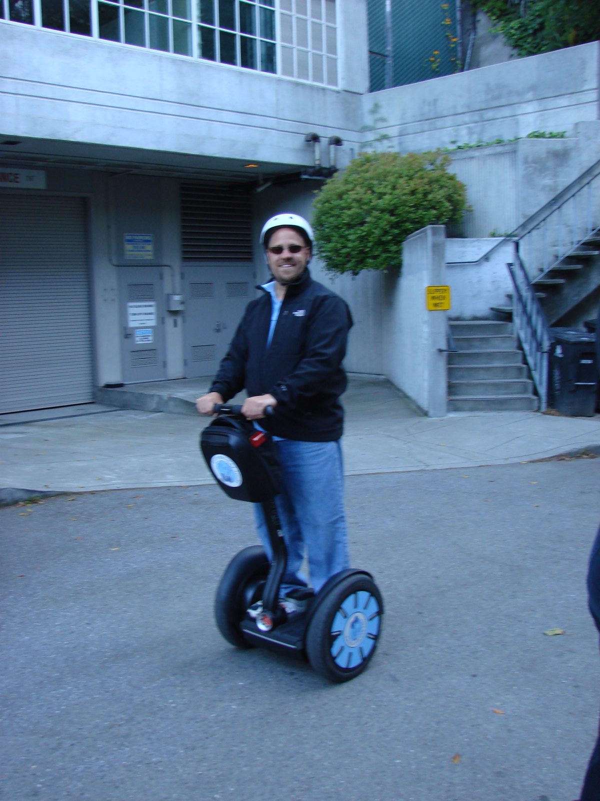 Michael on the Segway tour along the Embarcadero