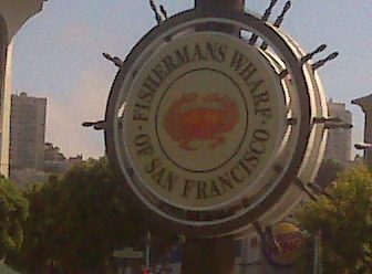 The Fisherman's Wharf sign, San Francisco