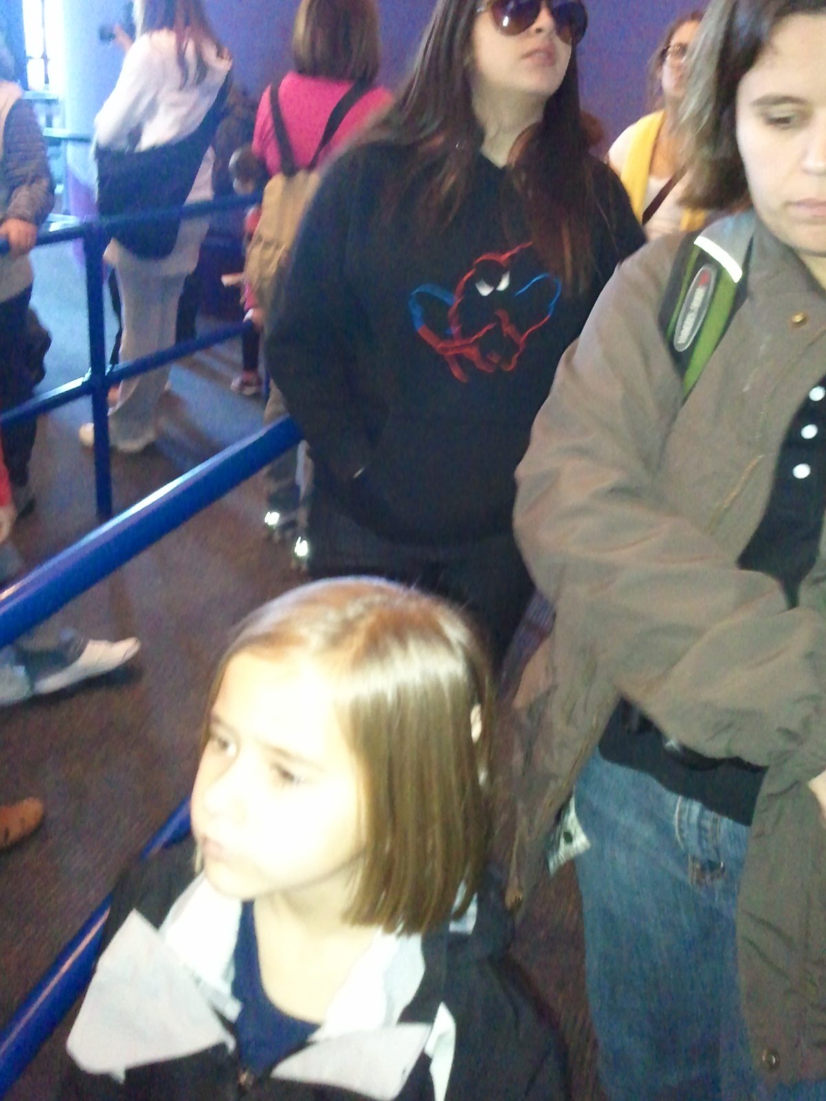 Waiting to head out for Epcot