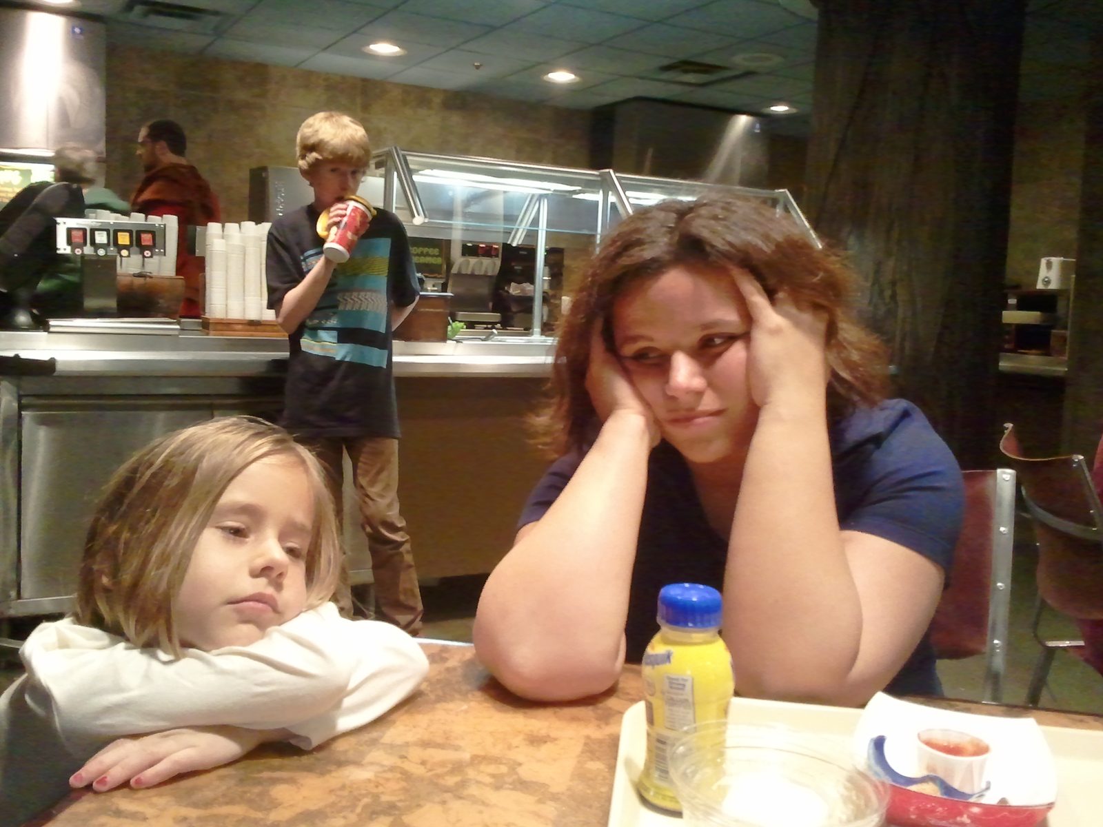 A tired end to the day