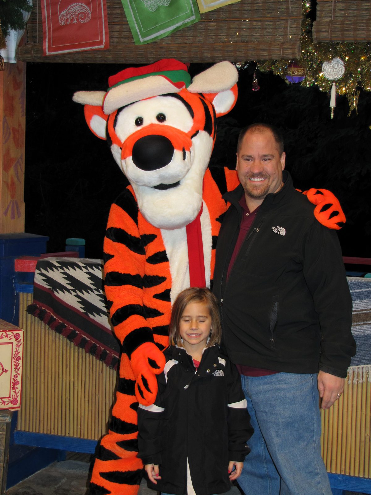 Tigger joins Lisa and me