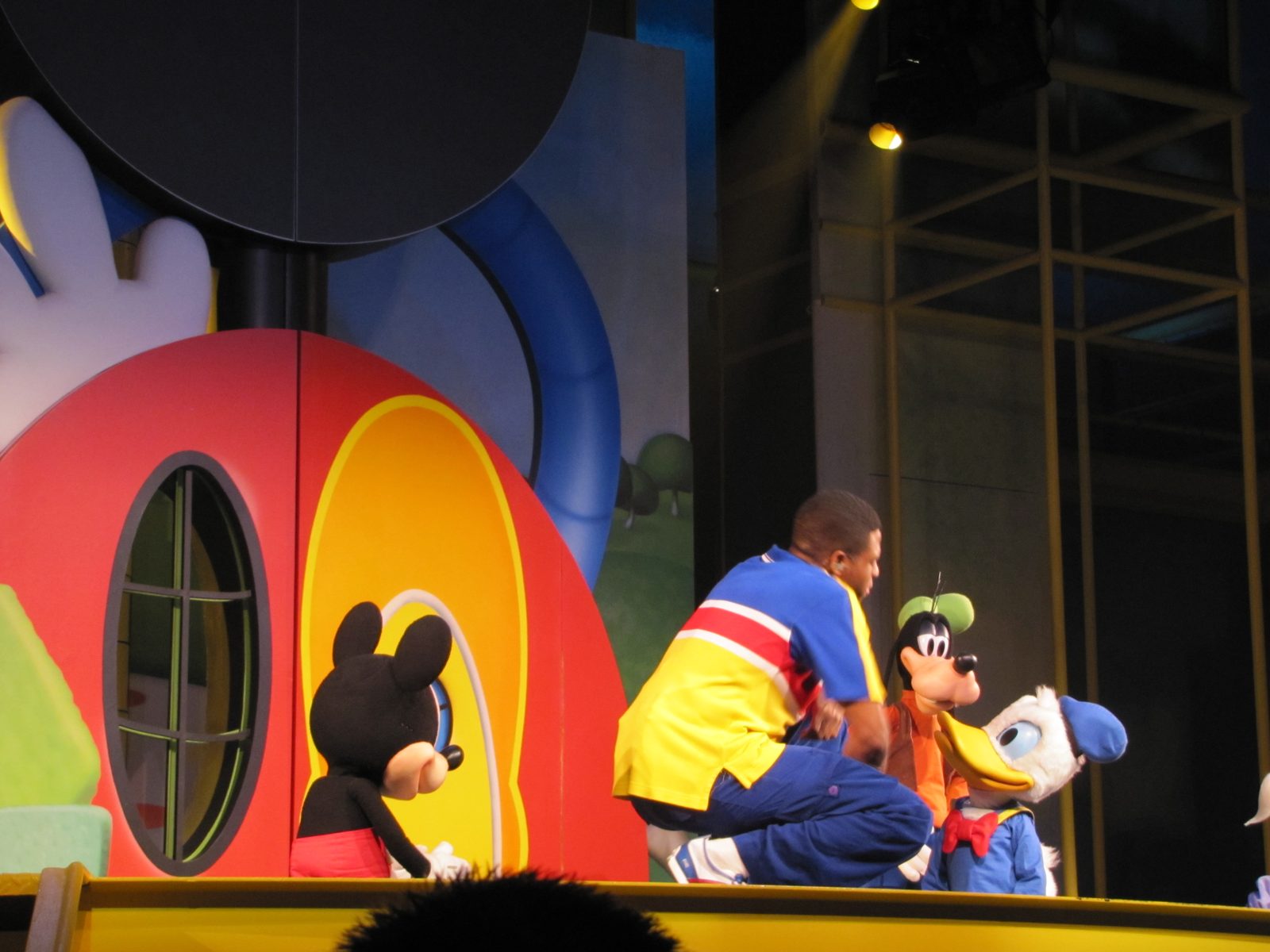 Watching the Disney Junior stage show