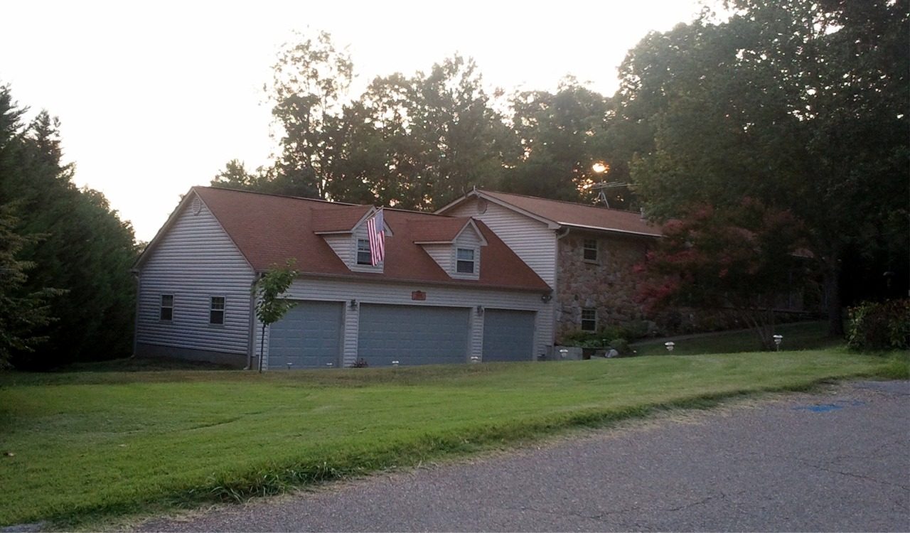 Our old house, grown in nicely with new owners
