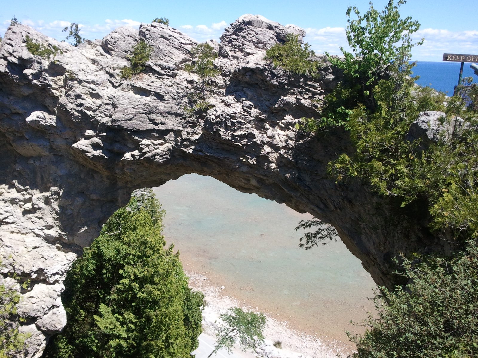Arch Rock, Mackinac Island