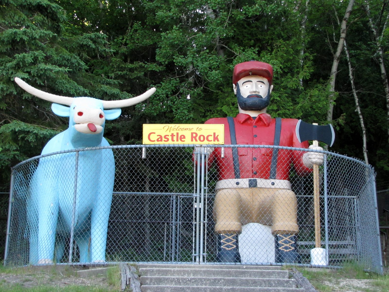 Castle Rock, St. Ignace