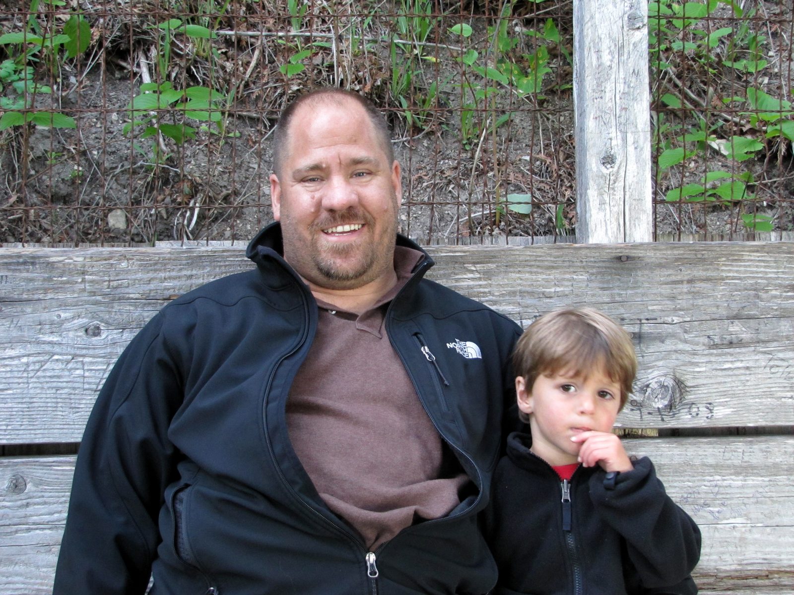 Thomas and Michael at Castle Rock