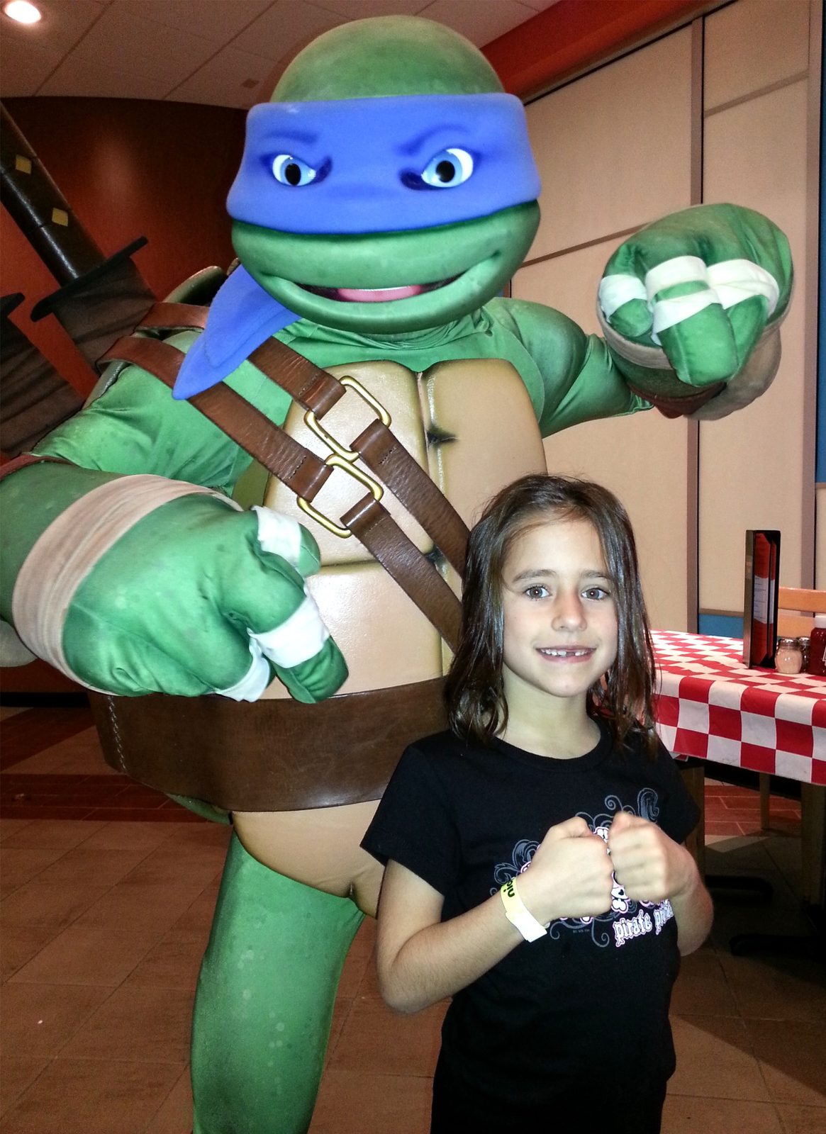 Leonardo and Lisa at the resort