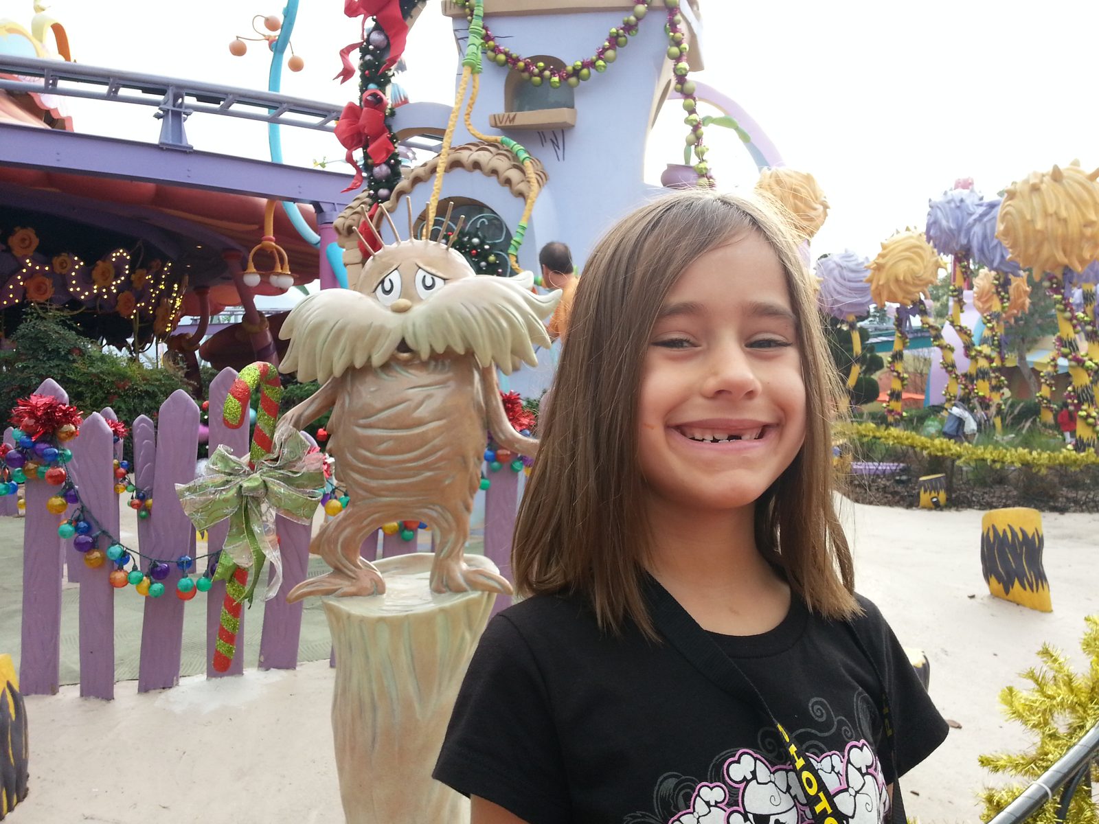 All smiles among the Truffula trees