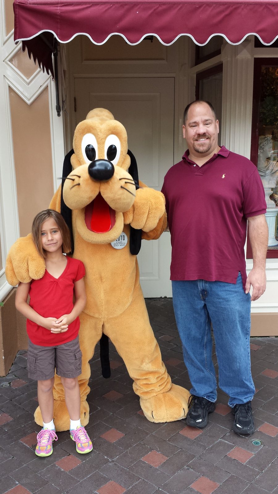 Lisa and me meet Pluto