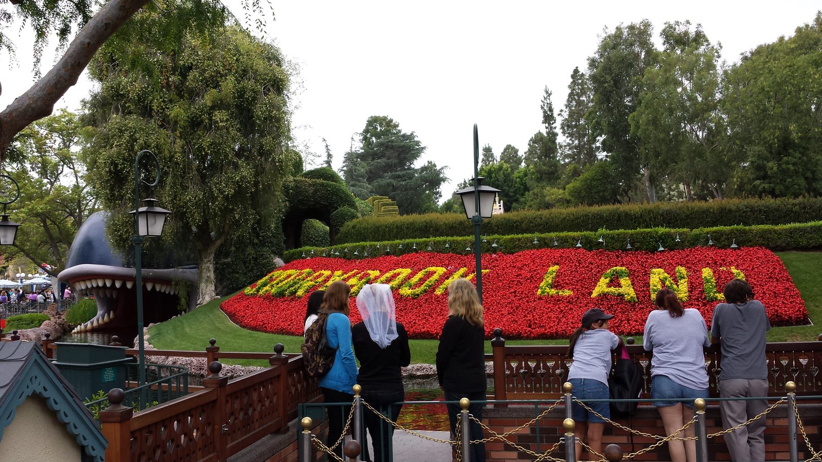 First ride, second attempt. Storybook Land boat ride