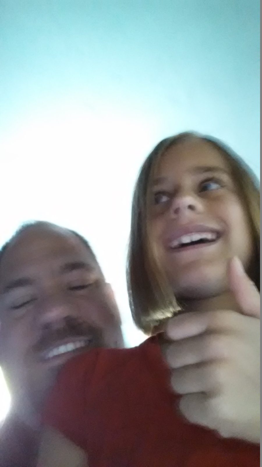 Lisa and me, a quick selfie at Disneyland