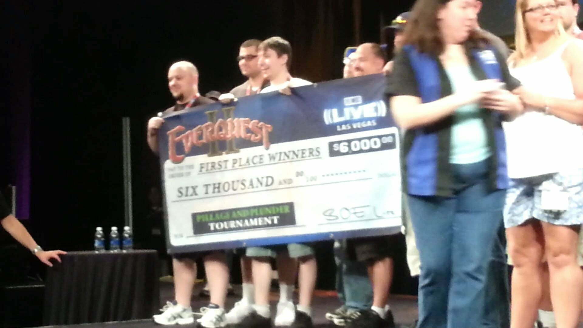 Our six-thousand-dollar Pillage and Plunder win
