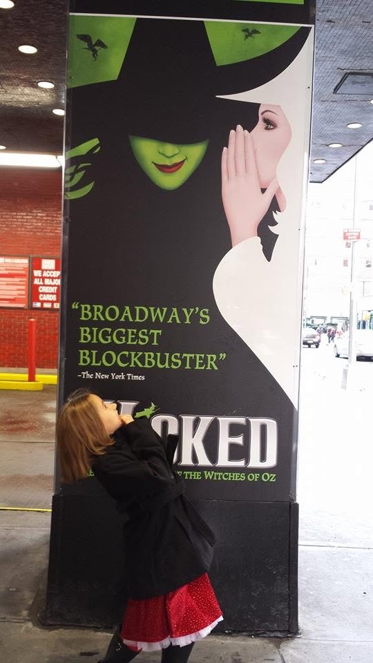 Lisa by the Wicked poster at the Gershwin Theatre