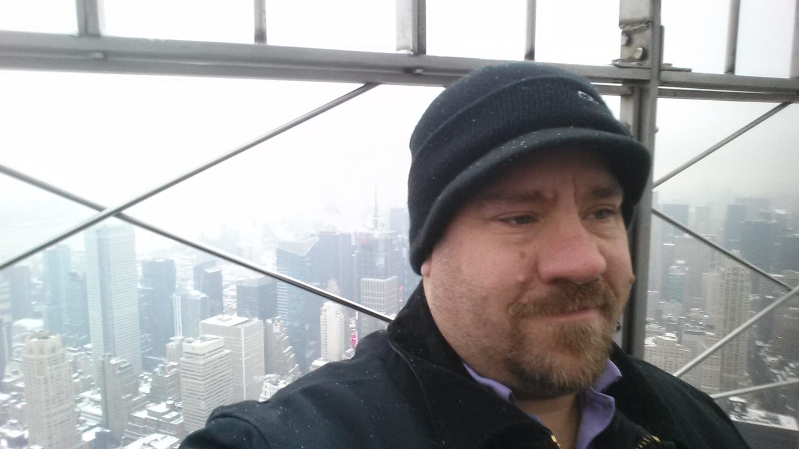 Me on the 86th floor deck