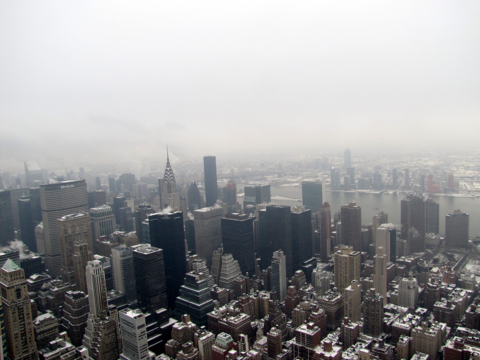 The Chrysler Building from the observation deck