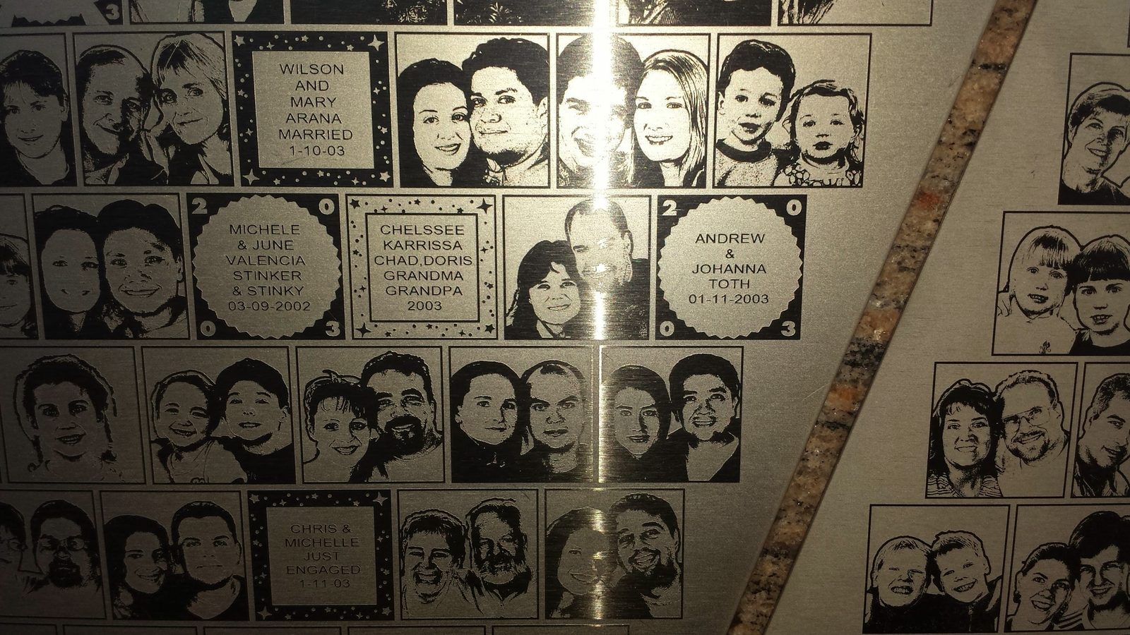Our tile among the others from January 2003