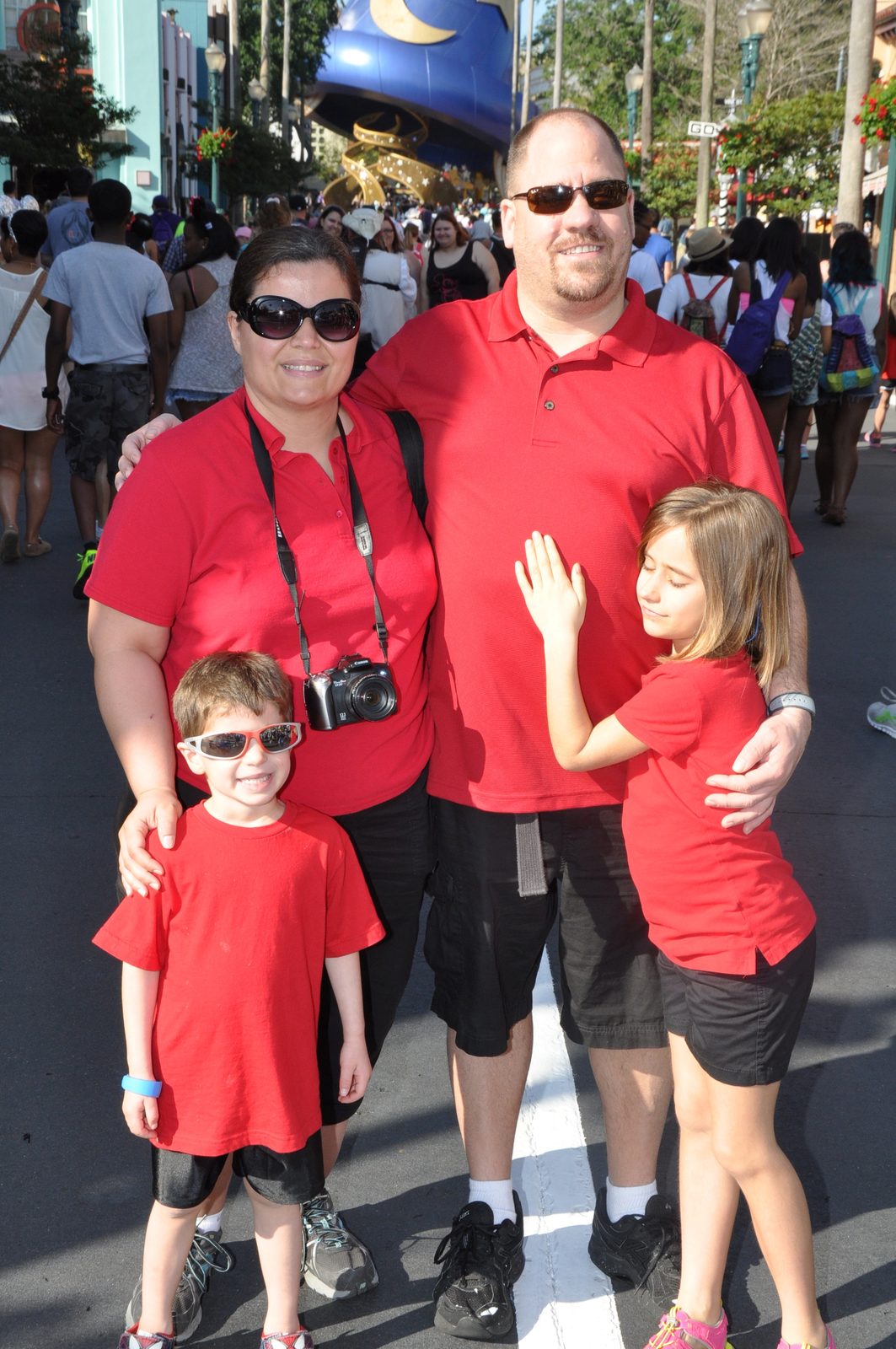 The four of us together at Hollywood Studios