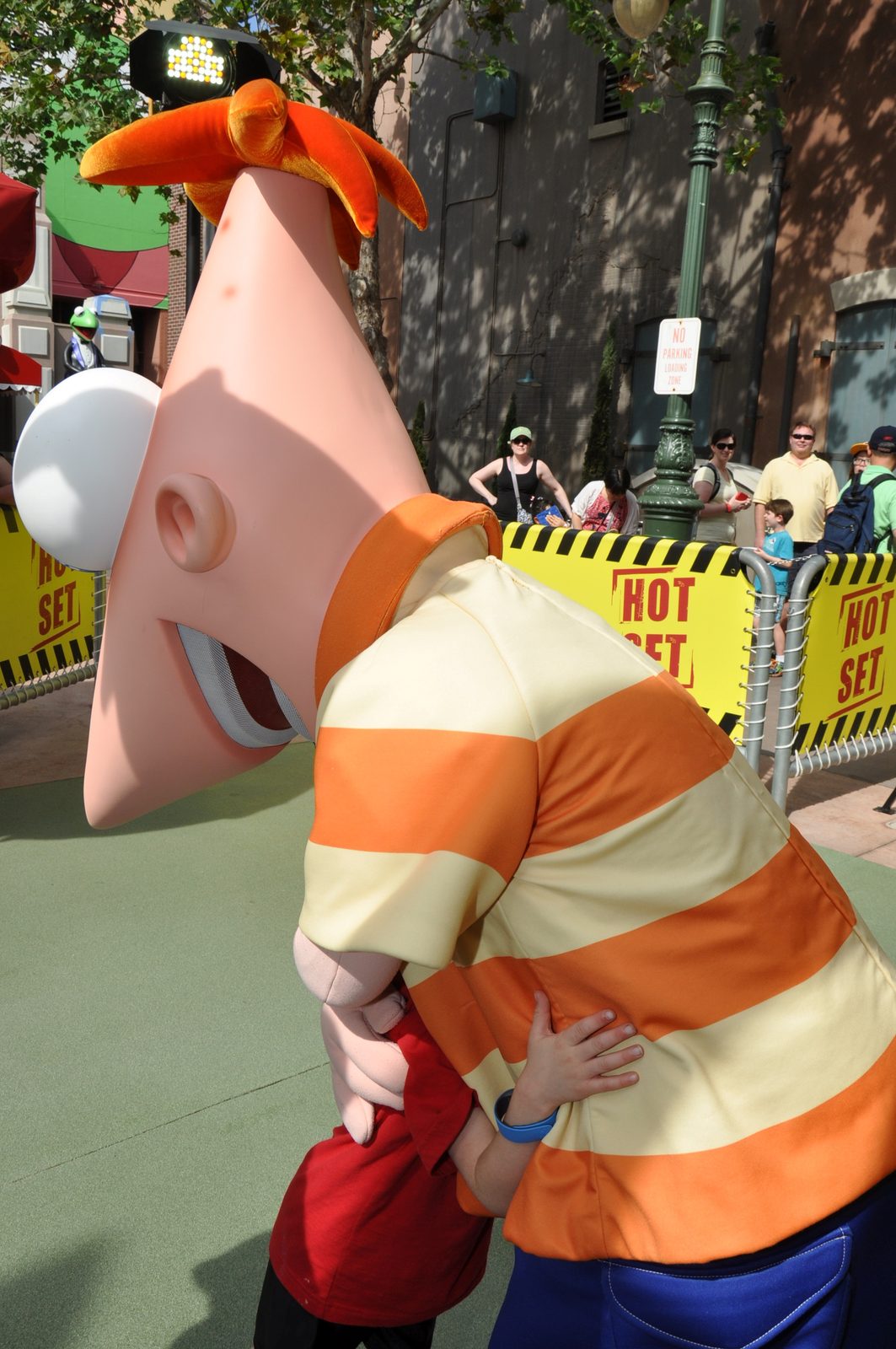 Meeting Phineas at Hollywood Studios